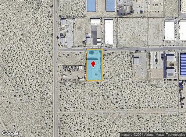  65089 San Jacinto Ln, Desert Hot Springs, CA Parcel Map