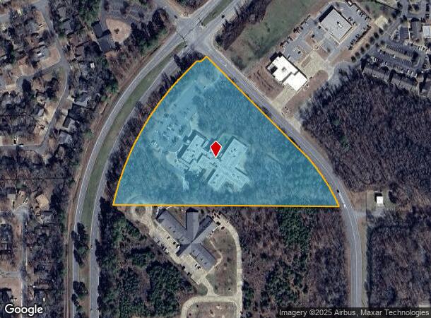  1601 Murphy Dr, Maumelle, AR Parcel Map