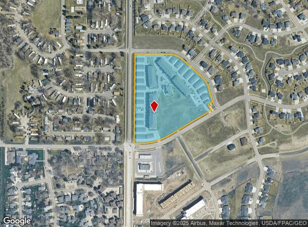 125 Irvine Loop, Bismarck, ND Parcel Map