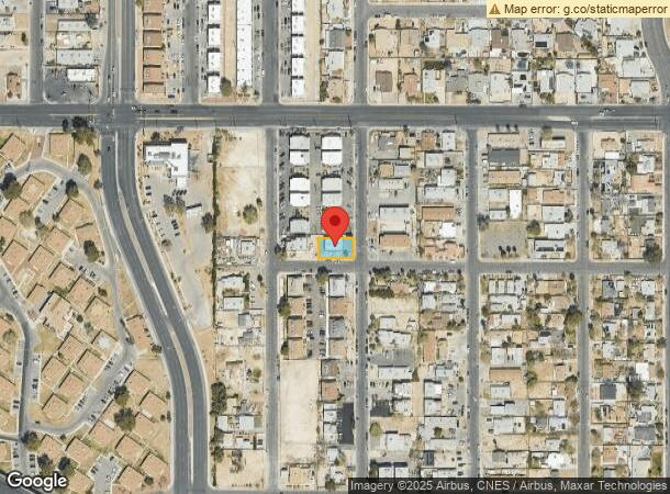  501 N 14Th St, Las Vegas, NV Parcel Map