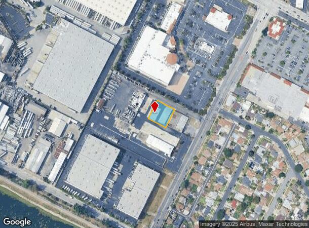  8534 Fishman Rd, Pico Rivera, CA Parcel Map