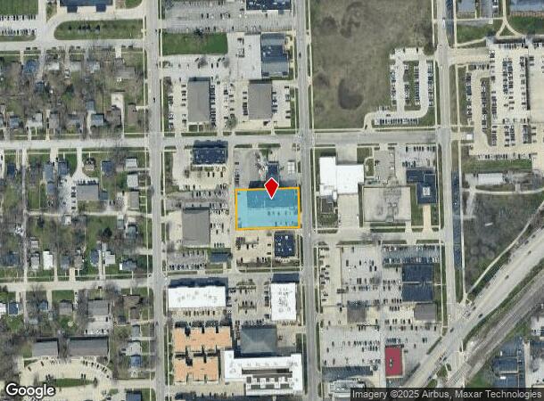 603 S Main St, Normal, IL Parcel Map