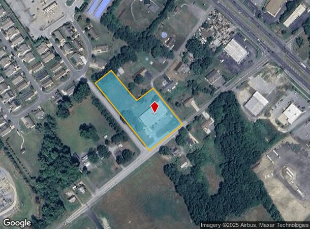 347 Fork Branch Rd, Dover, DE Parcel Map