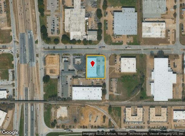  2708 E Randol Mill Rd, Arlington, TX Parcel Map