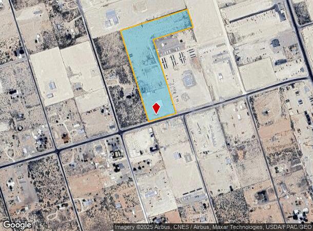 1639 W 36Th St, Monahans, TX Parcel Map