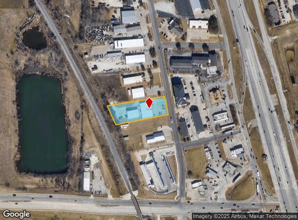  4017 Mesa Dr, Denton, TX Parcel Map