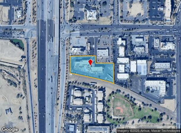 1701 W Baseline Rd, Tempe, AZ Parcel Map