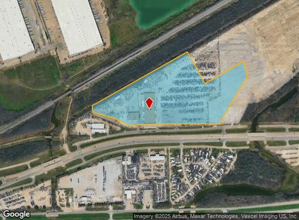 4138 E Main St, Grand Prairie, TX Parcel Map