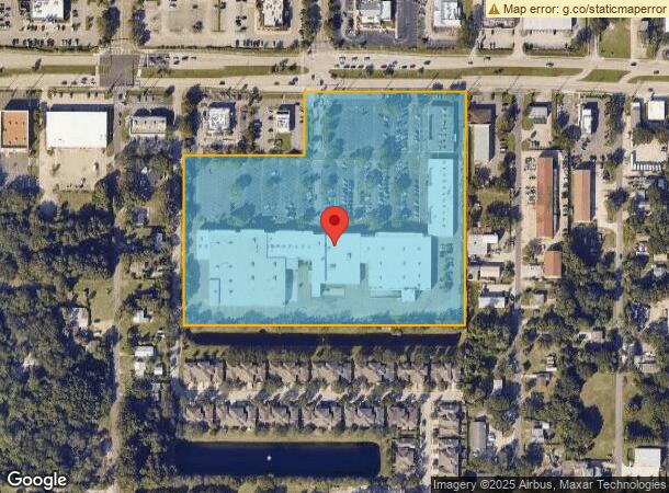  1501 W New Haven Ave, Melbourne, FL Parcel Map