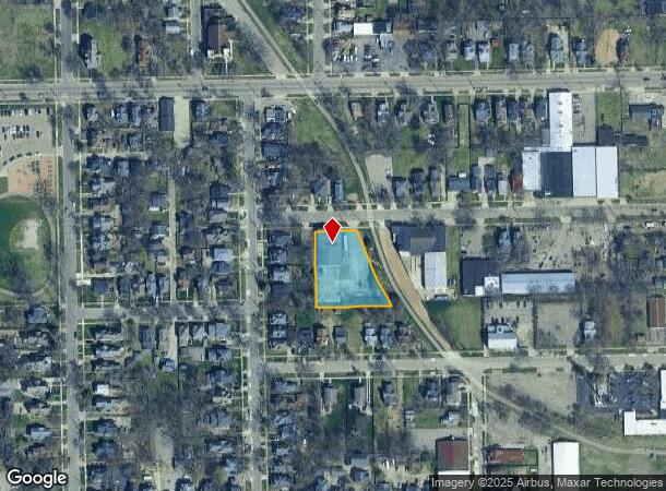  711-715 W Ransom St, Kalamazoo, MI Parcel Map