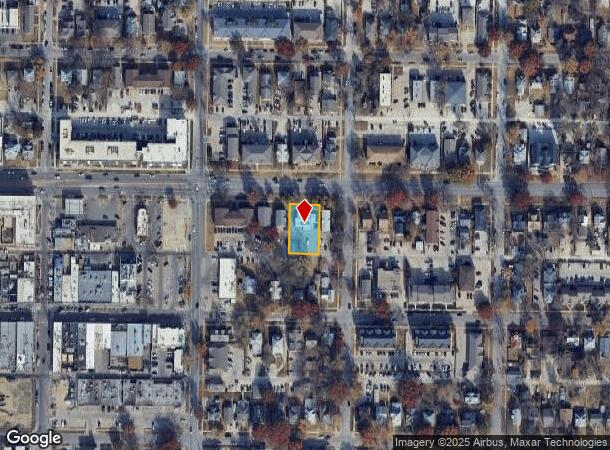  1005 Bluemont Ave, Manhattan, KS Parcel Map