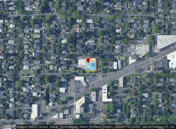 4733 Ne Thompson St, Portland, OR Parcel Map