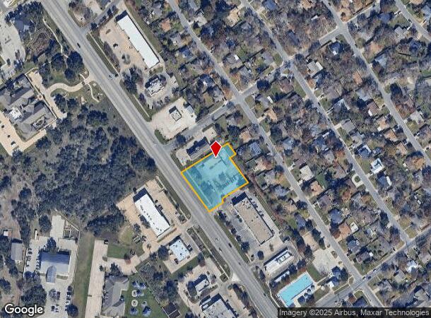 3309 Williams Dr, Georgetown, TX Parcel Map