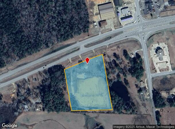  7208 U S Highway 98, Hattiesburg, MS Parcel Map