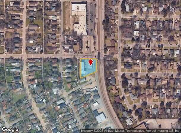  2809 S Lancaster Rd, Dallas, TX Parcel Map