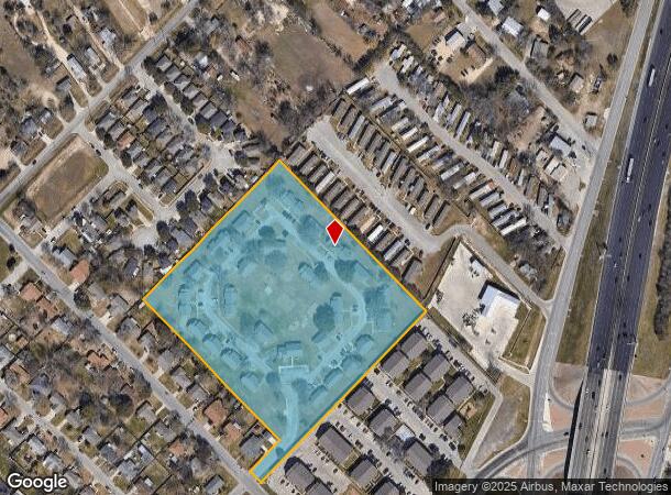  125 Luckett Dr, New Braunfels, TX Parcel Map