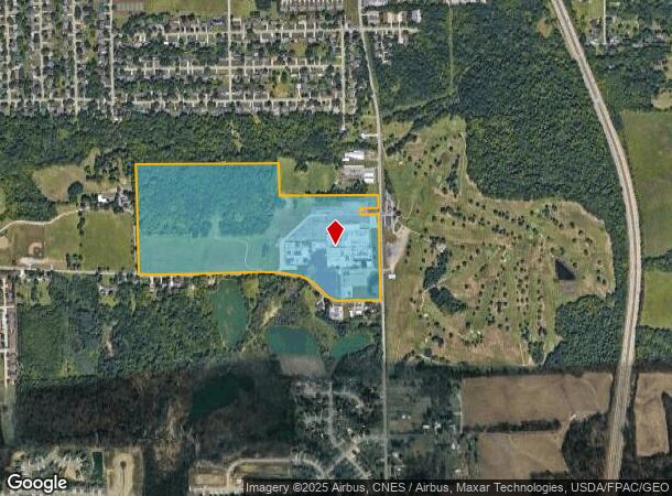 1320 S Main St, Mansfield, OH Parcel Map