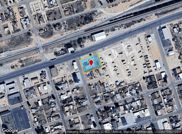  802 E Sealy Ave, Monahans, TX Parcel Map