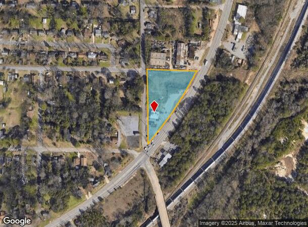  3865 Broadway, Macon, GA Parcel Map