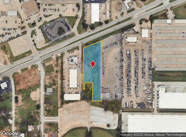  1361 W Euless Blvd, Euless, TX Parcel Map