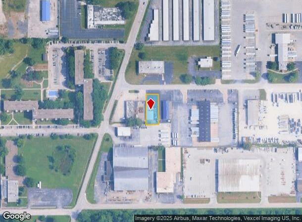 446 W 194Th St, Glenwood, IL Parcel Map