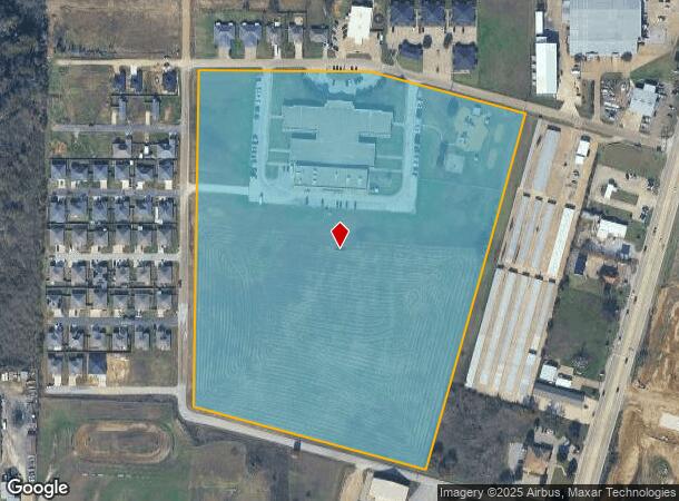 109 Paschall Blvd, Mabank, TX Parcel Map