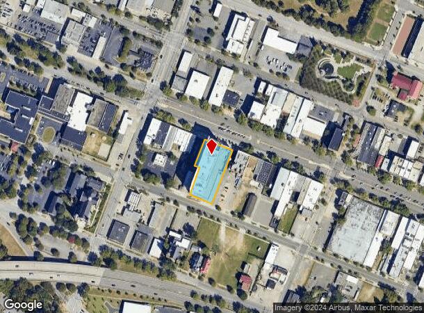  1268 Broad St, Augusta, GA Parcel Map