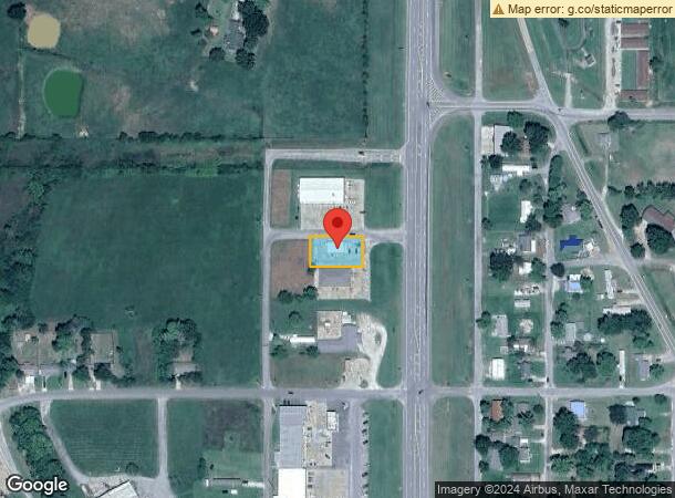  1200 Campbell Rd, Warner, OK Parcel Map