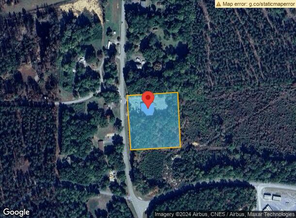  1077 Dairy Rd, Troy, NC Parcel Map