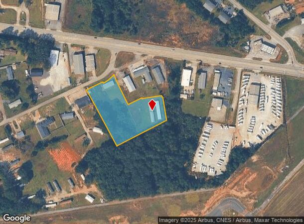 420 Abercrombie Rd, Anderson, SC Parcel Map