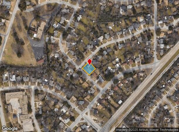 4201 Anita Ave, Fort Worth, TX Parcel Map