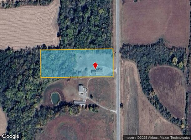 12923 S Topeka Ave, Carbondale, KS Parcel Map