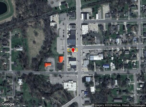  47 N Bridge St, Saranac, MI Parcel Map