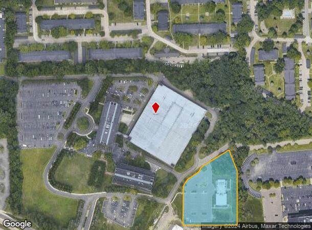  26100 Northwestern Hwy, Southfield, MI Parcel Map