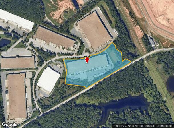 1041 Swan Creek Dr, Curtis Bay, MD Parcel Map