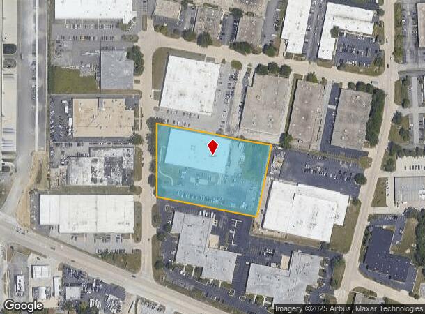  737 N Oaklawn Ave, Elmhurst, IL Parcel Map