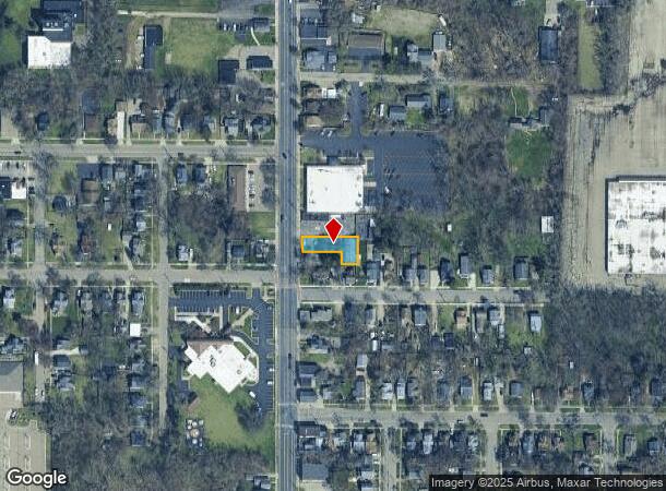  1619 S Burdick St, Kalamazoo, MI Parcel Map