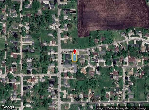  1303 E Circle Dr, Streator, IL Parcel Map