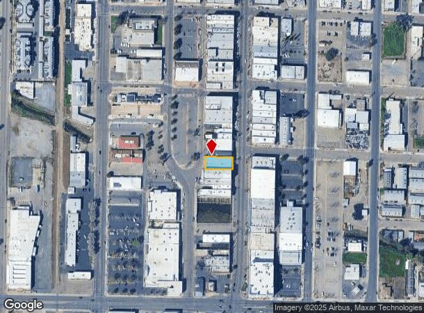  93 N Main St, Porterville, CA Parcel Map