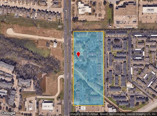 4132 N Belt Line Rd, Irving, TX Parcel Map