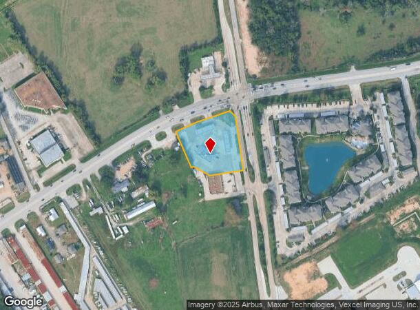  7505 Spring Cypress Rd, Spring, TX Parcel Map