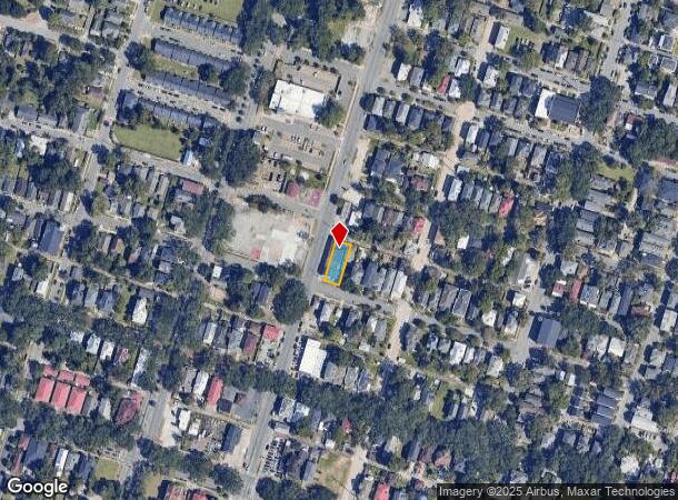  1820 Montgomery St, Savannah, GA Parcel Map