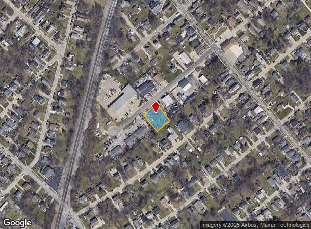 521 Ash St, Elsmere, KY Parcel Map