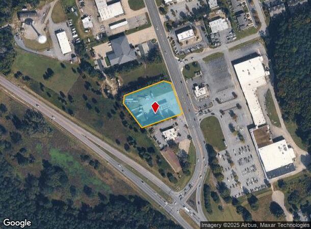  1808 S Church St, Smithfield, VA Parcel Map