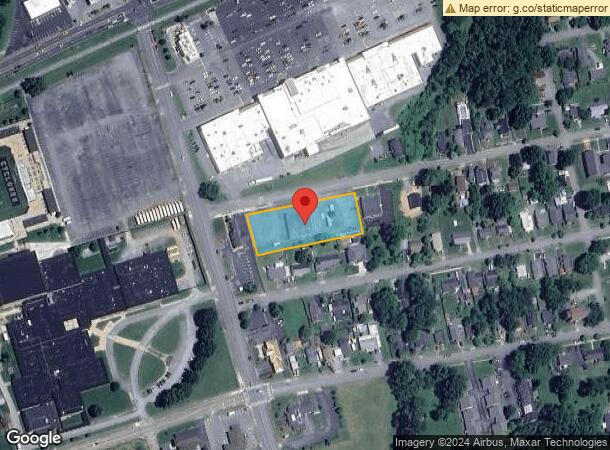  714 W C St, Elizabethton, TN Parcel Map