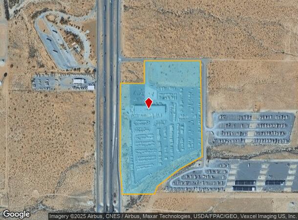 8805 S Desert Blvd, Anthony, TX Parcel Map