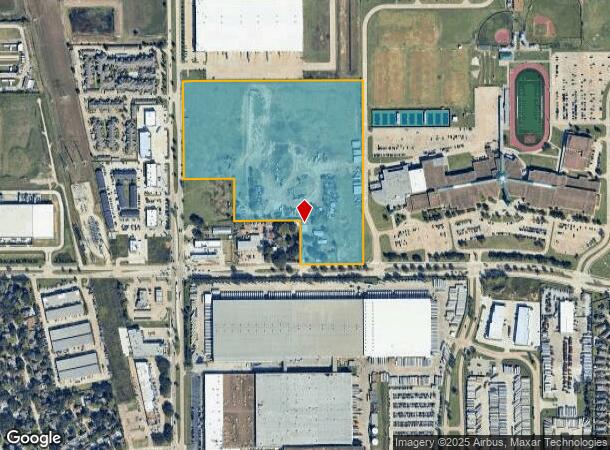  2014 N Mason Rd, Katy, TX Parcel Map