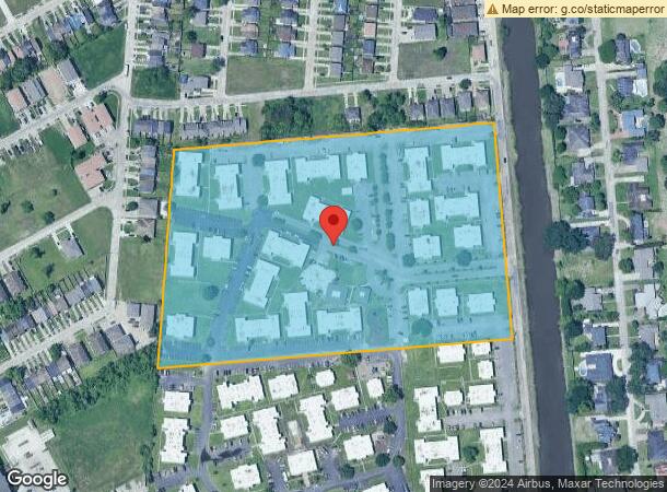  2700 Whitney Ave, Harvey, LA Parcel Map