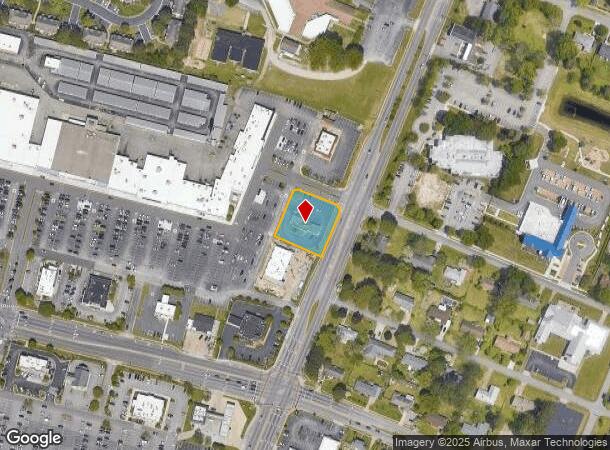  849 Kempsville Rd, Virginia Beach, VA Parcel Map