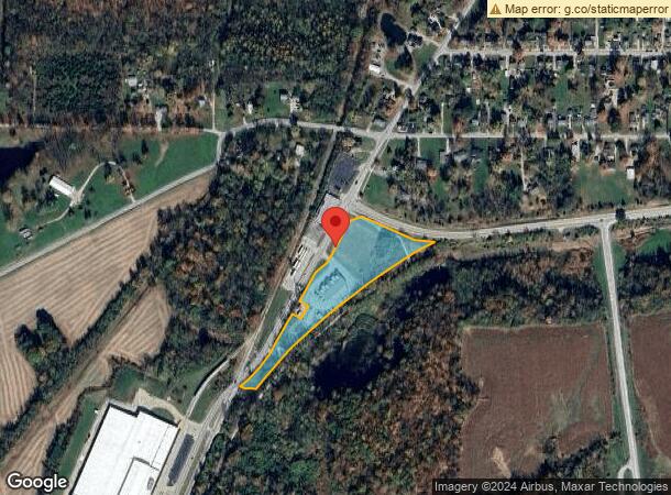  1285 S Jackson St, Greencastle, IN Parcel Map